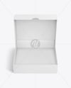 Opened Box With Donut Mockup