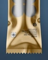 Glossy Metallic Ice Cream Package Mockup
