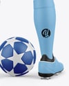 Soccer Kit w/ Mannequin Mockup - Back View