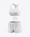 Women's Sport Kit Mockup - Half Side View