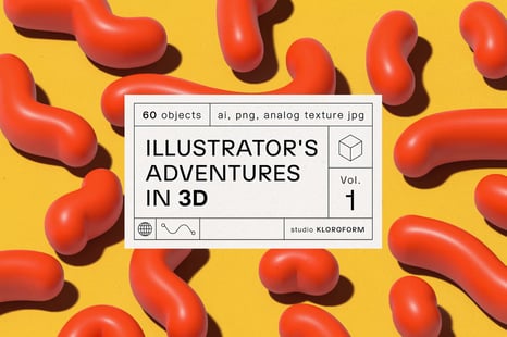 Illustrator's Adventures in 3D - Volume 1 - Design Elements