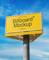 Billboard on the City Street Mockup