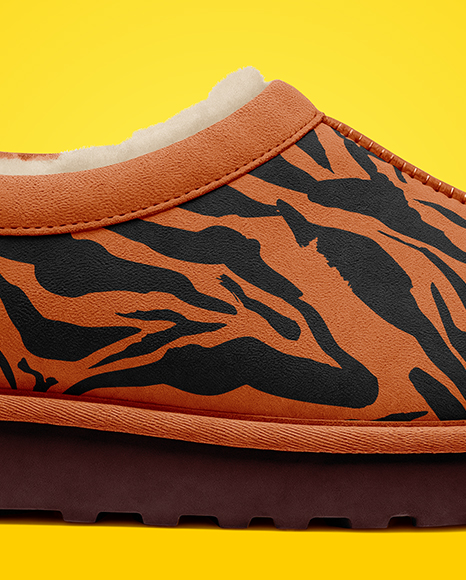 Women's UGG Slipper Mockup