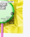 Transparent Lollipop Sachet Mockup
