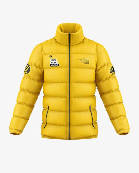Down Jacket Mockup