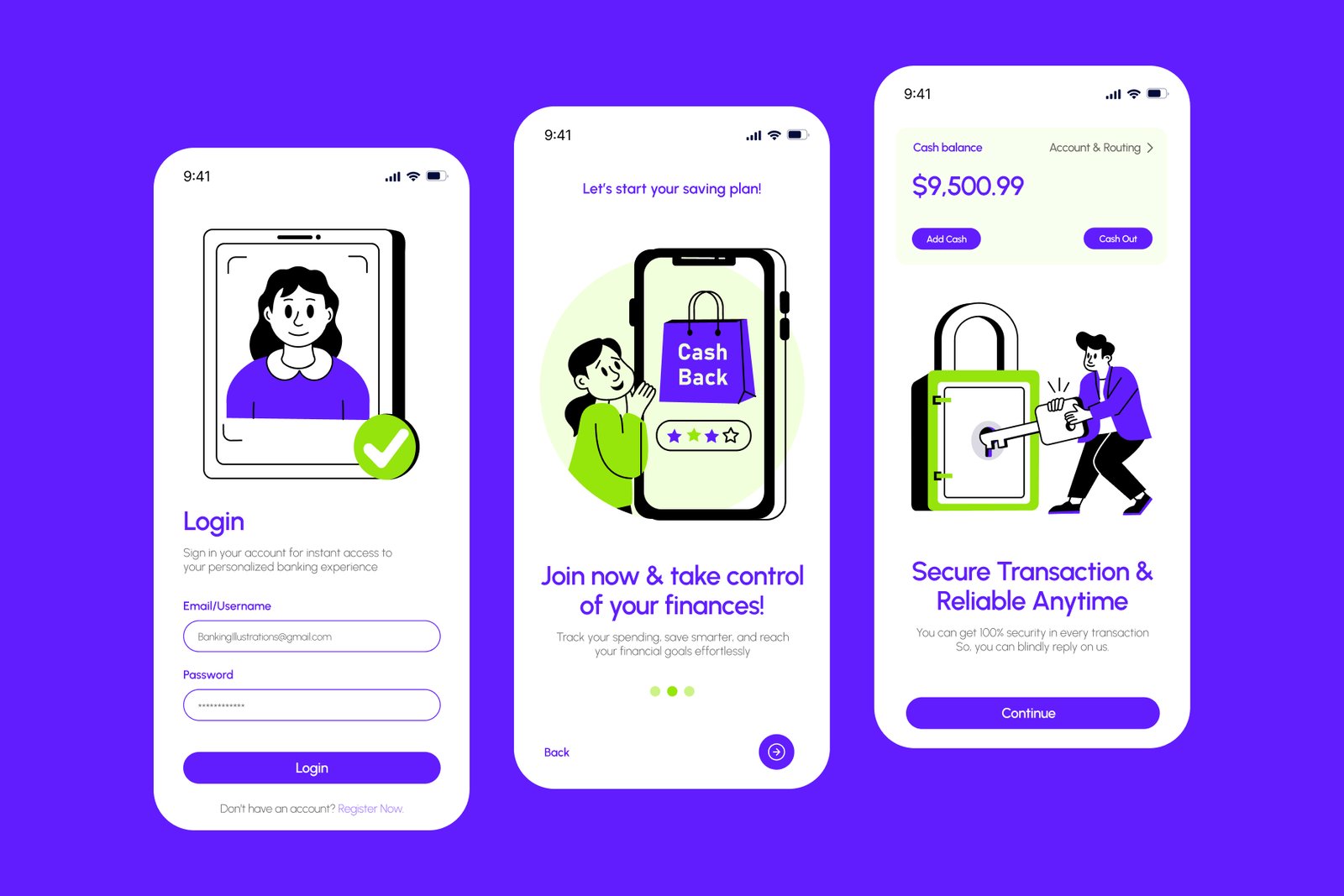 Bank and Banking Illustration
