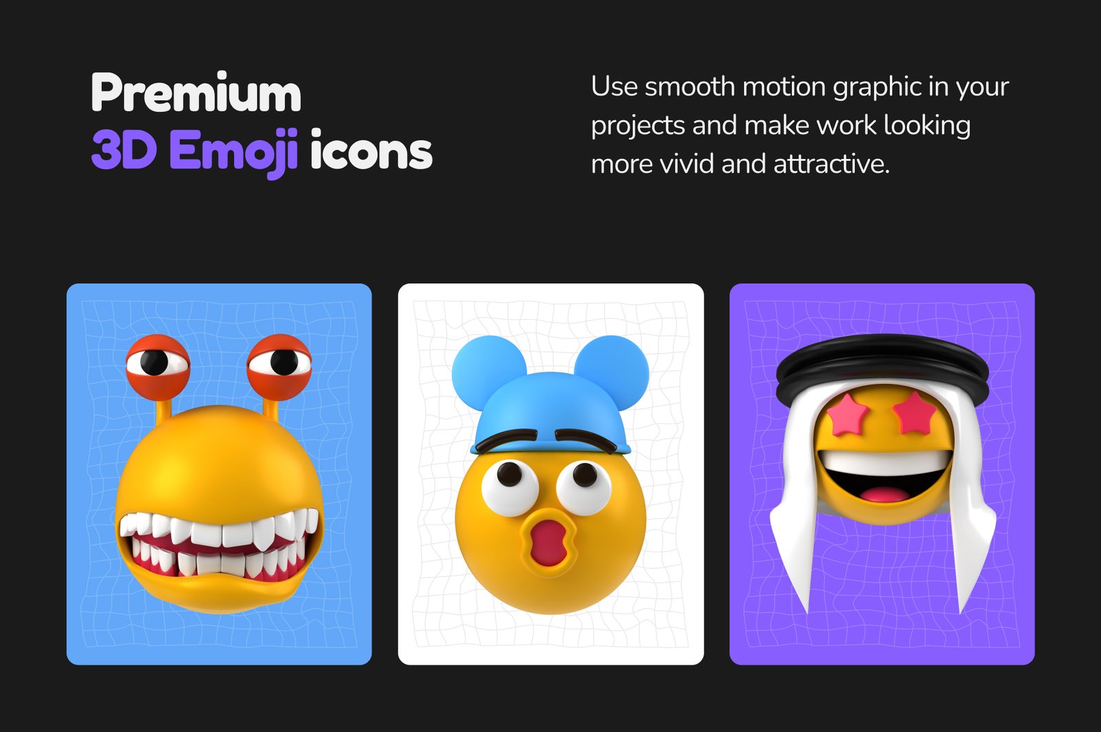 3D Emoji Icons