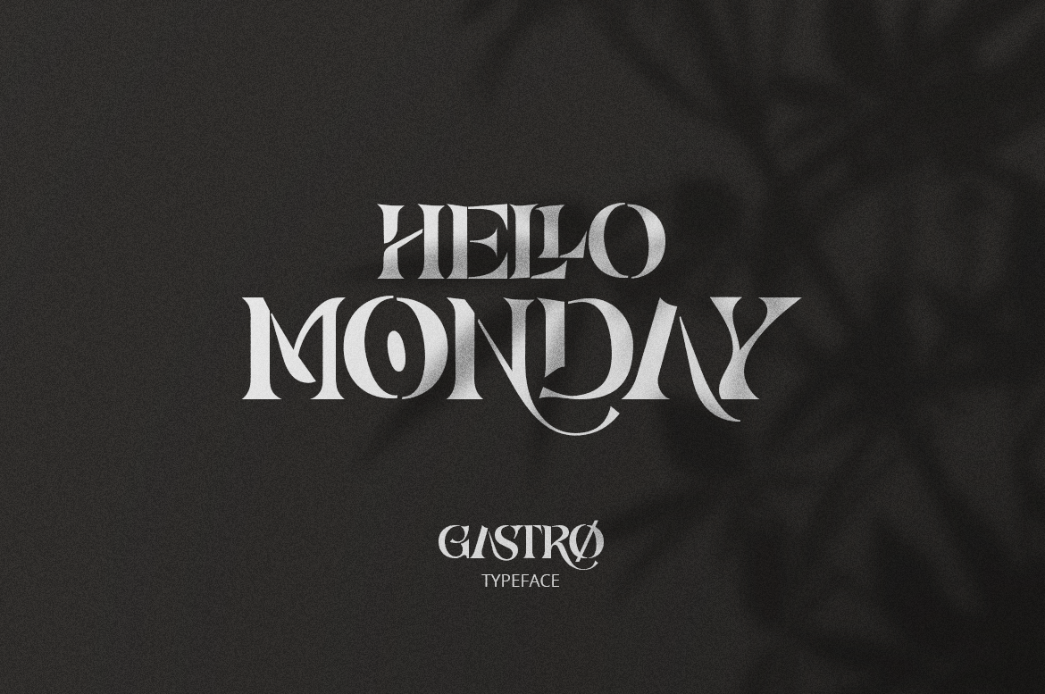 Gastro - Unique Serif Font