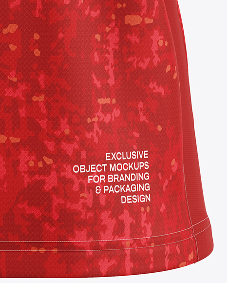 Soccer Jersey Mockup - Back View