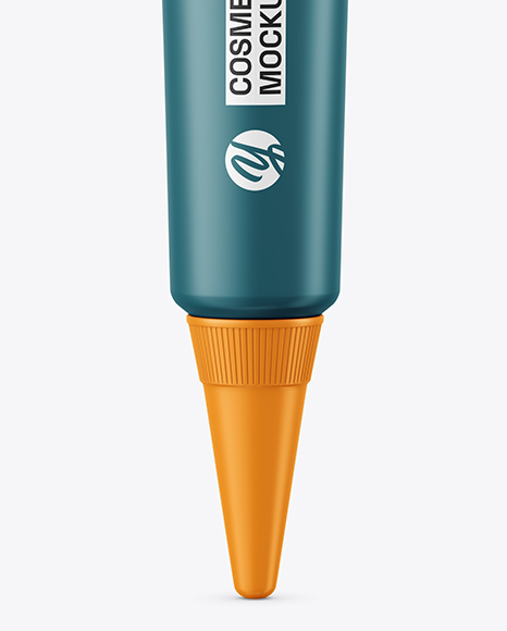Matte Cosmetic Tube Mockup
