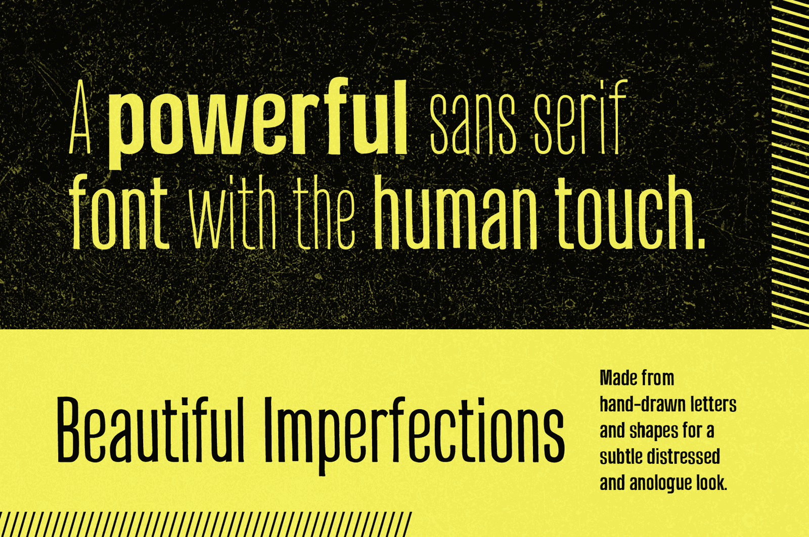 Off Ramp - An Industrial Sans-Serif Font Inspired by Roadside Lettering