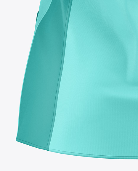 Women's Medical Shirt Mockup - Back View