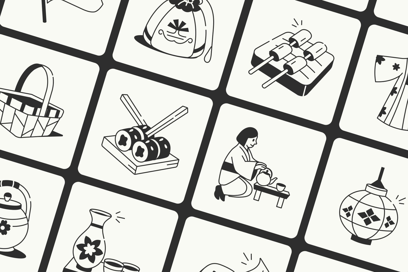 Japanese Drawing Illustration