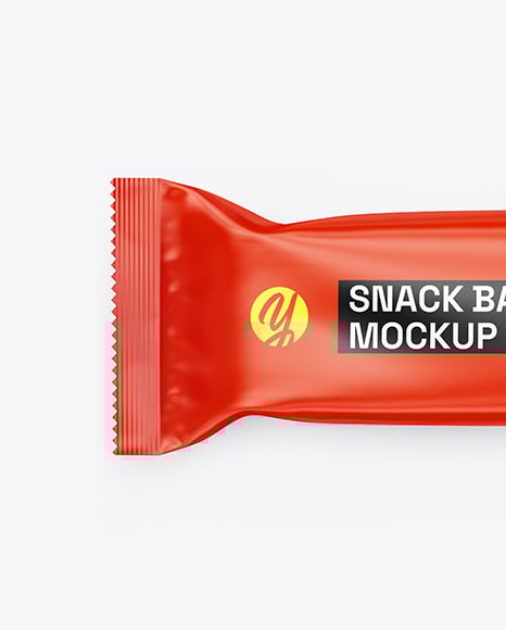 Matte Snack Package Mockup