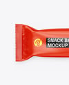 Matte Snack Package Mockup