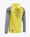 Hooded All Weather Jacket Mockup