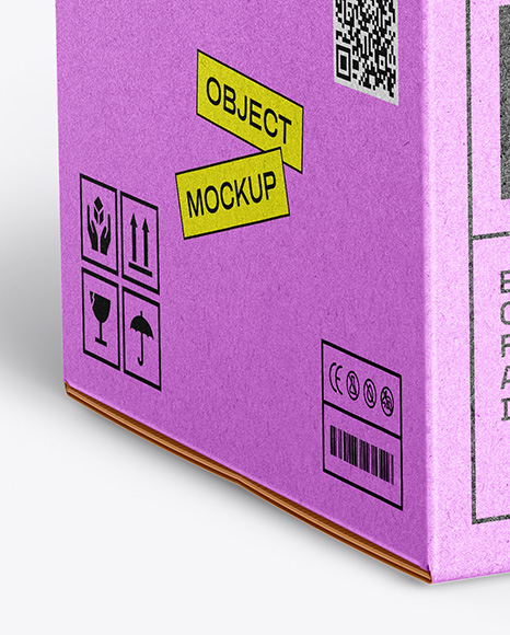 Kraft Paper Box Mockup