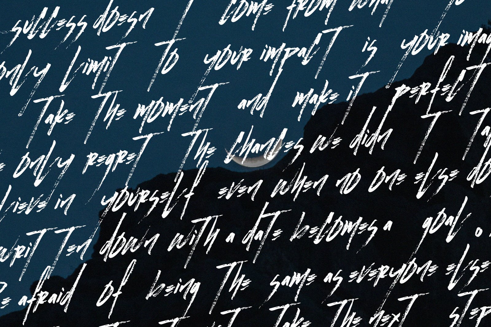 Malevolent Brush | Handwritten Brush Font