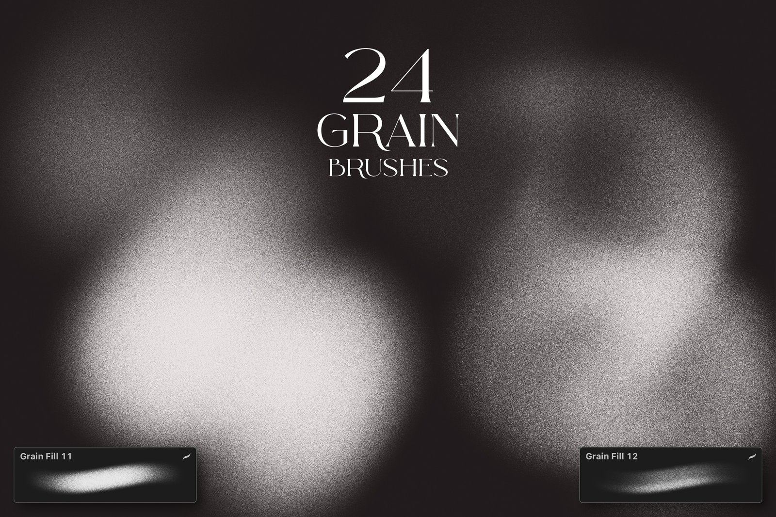 Procreate Brushes for Grain Backgrounds