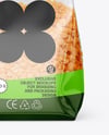 Transparent Package with Lentils Mockup