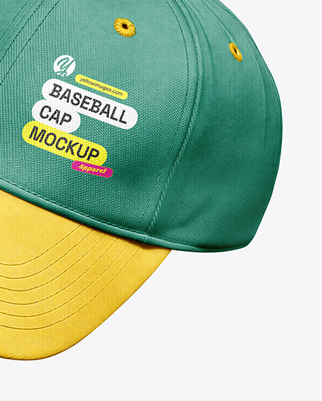 Baseball Cap in a Hand Mockup