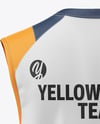 Training Sleeveless Jersey Mockup - Back View