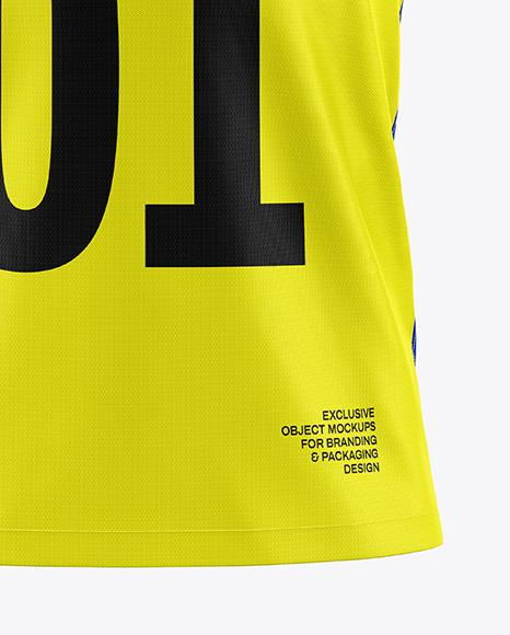 Kids Soccer Jersey Mockup