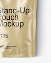 Kraft Stand Up Pouch Mockup