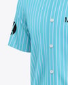 Men's Short Sleeve Shirt Mockup - Half Side View