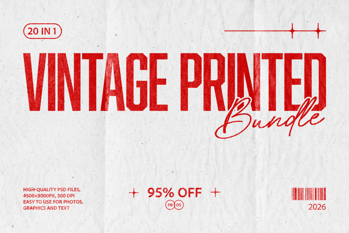 Vintage Printed Bundle