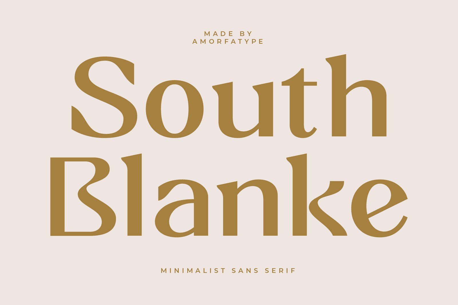South Blanke Minimalist Sans Serif