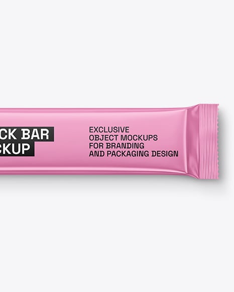 Snack Bar Package Mockup