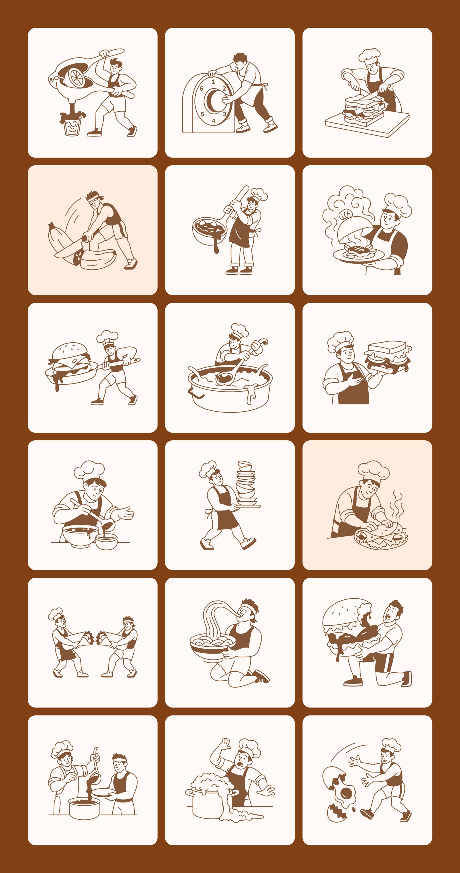Cooking Illustrations Bundle