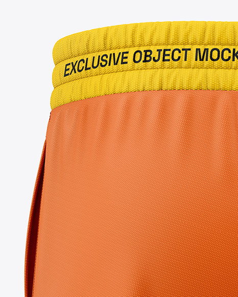 Men's Shorts Mockup - Back View