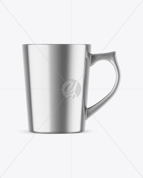 Metallic Mug Mockup