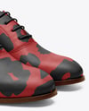 Pair of Women's Oxford Shoes Mockup