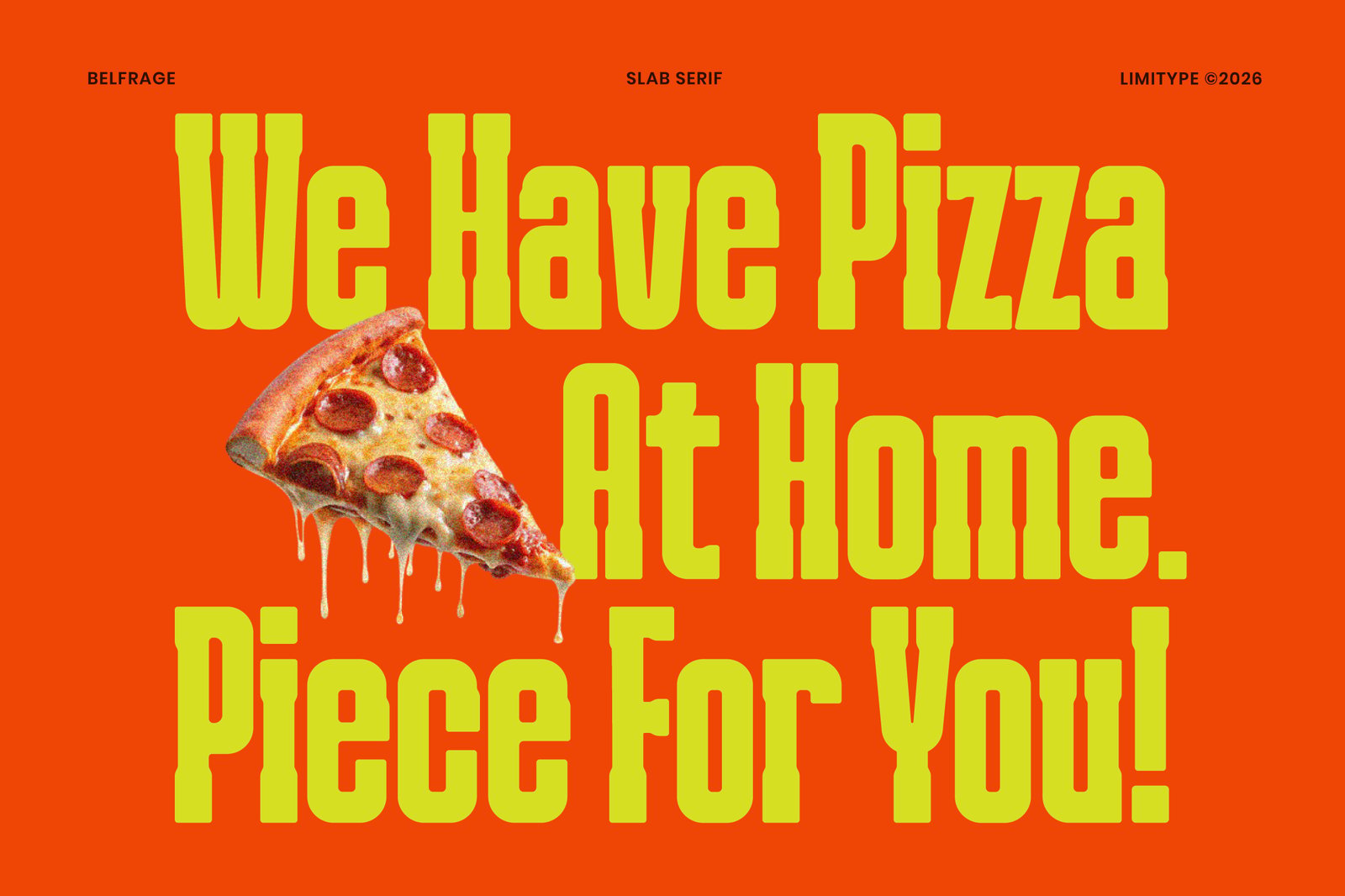 Belfrage - Slab Serif Font