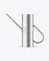 Metallic Watering Can Mockup