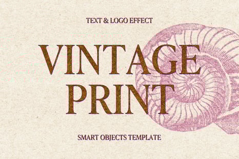 Vintage Grunge Print Effect - Add-Ons