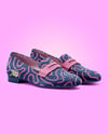 Pair of Suede Loafers Mockup