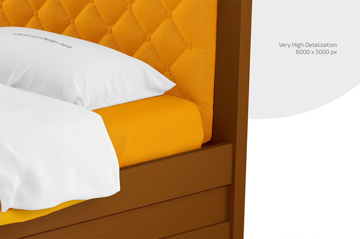 Double Bed Mockup Set