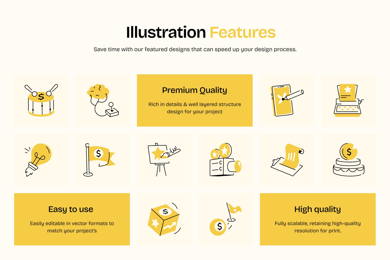 Progress and Success Illustrations