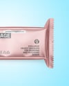 Matte Metallic Snack Package Mockup