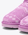 Pair of Women's UGG Boots Mockup