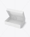 Opened Box with Sushi Mockup