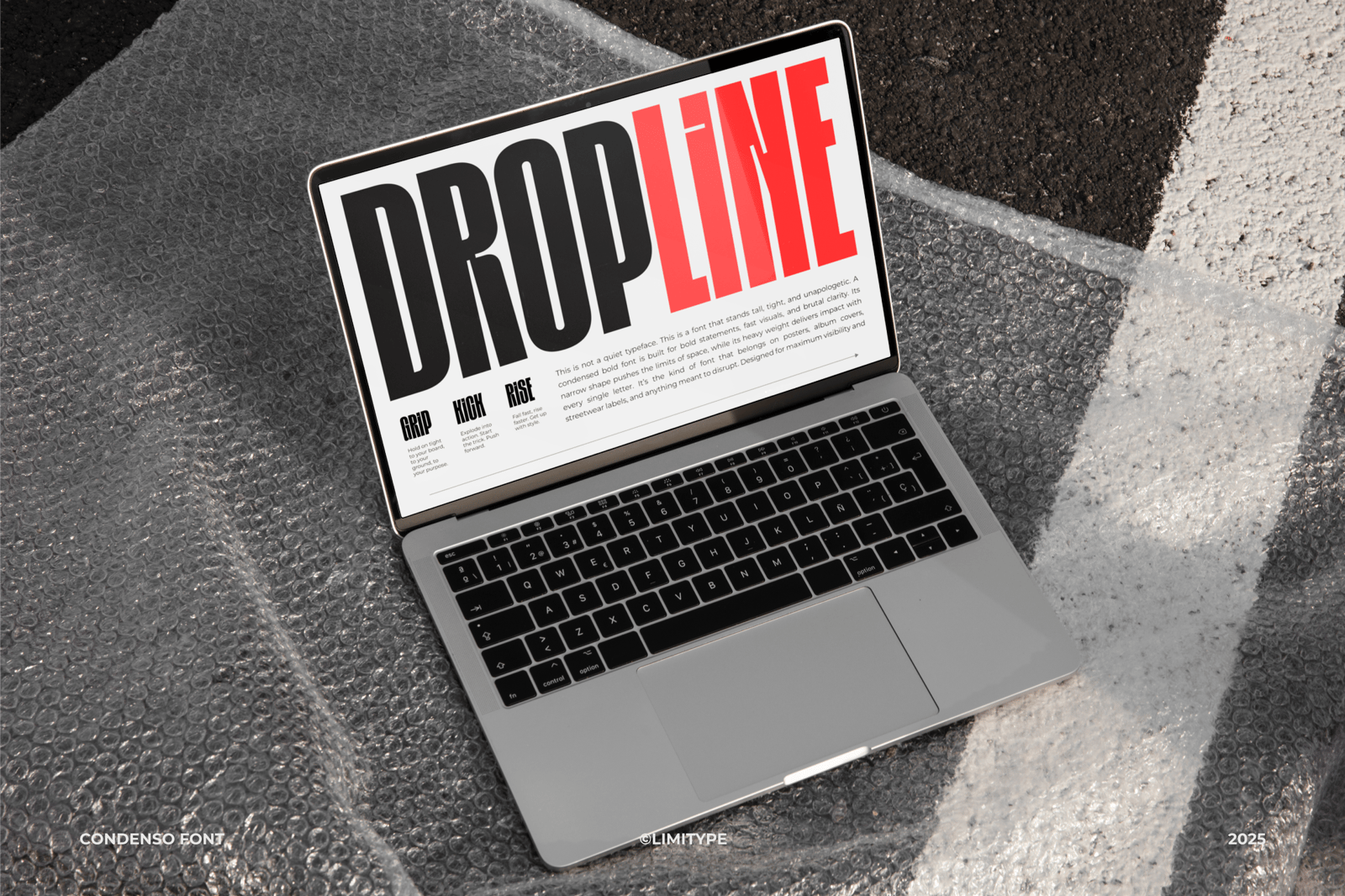 Condenso - Condensed Font