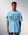 Black Man Wearing Oversize T-Shirt Mockup