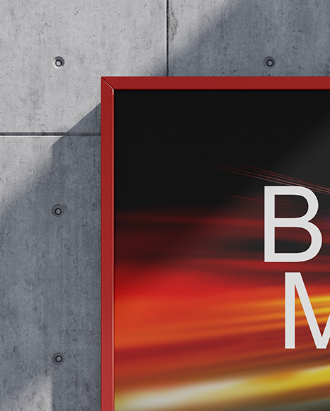 Billboard on the City Street Mockup