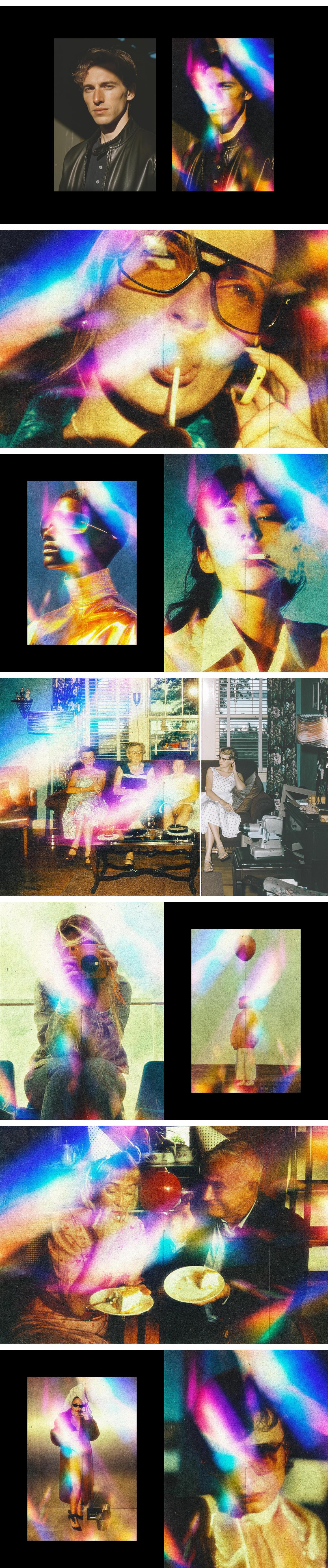 Prism Leak Photo Effect