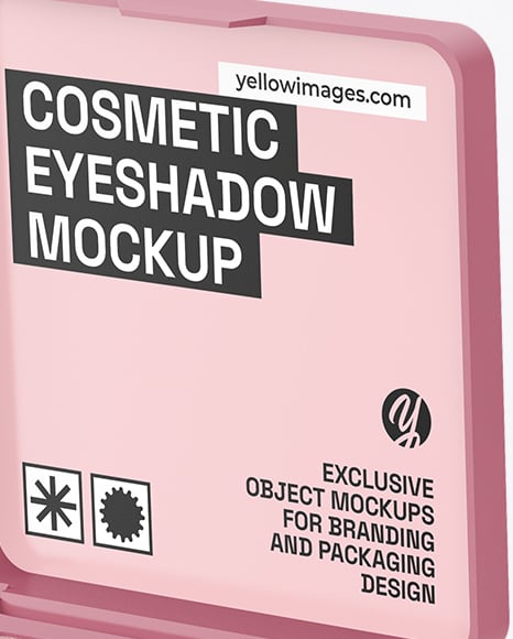 Cosmetic Eyeshadow/Blush Mockup